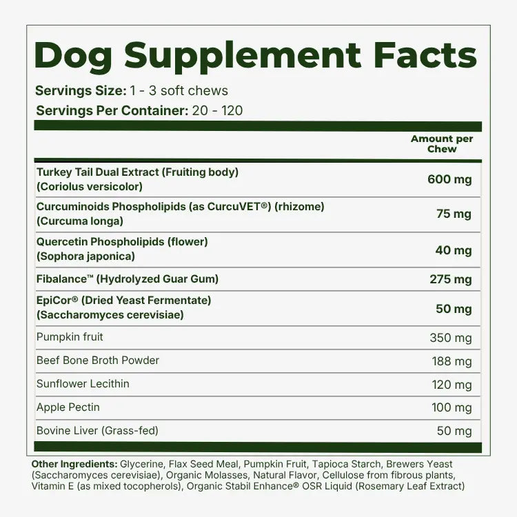 Longevity & Vitality Soft Chew